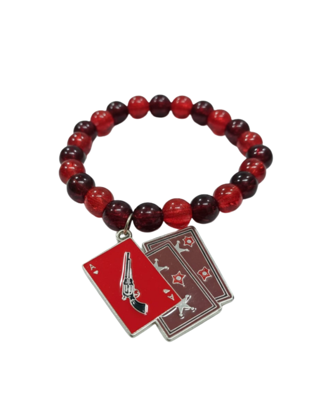 Ace Revolver Beaded Bracelet -- Pack of 3